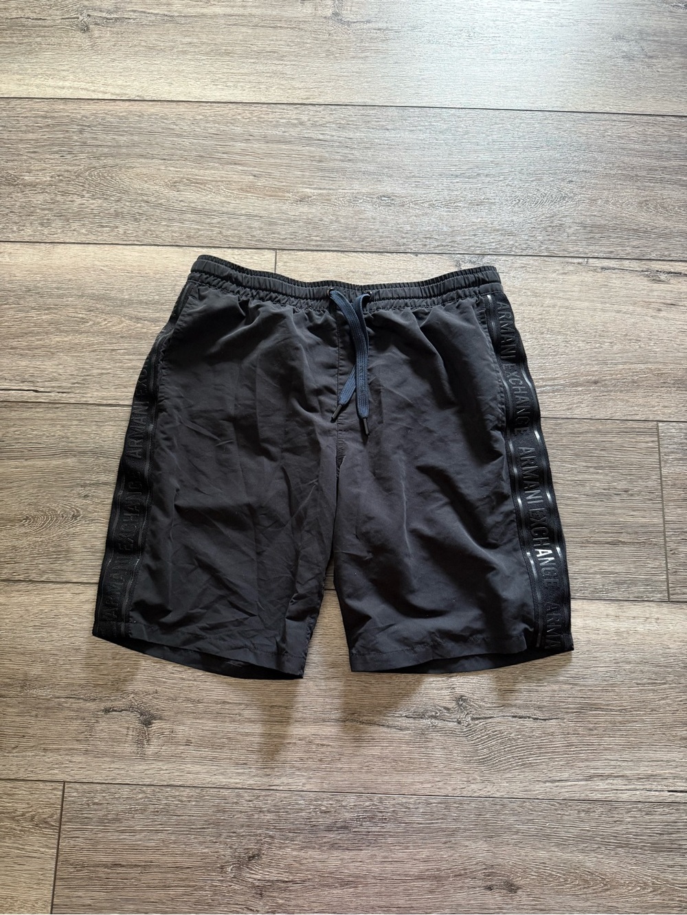 Armani Exchange Black Men's Swim Trunks